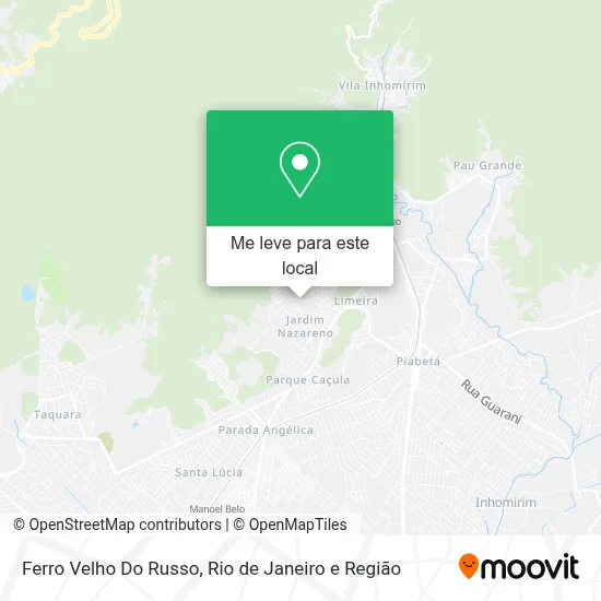 Ferro Velho Do Russo mapa