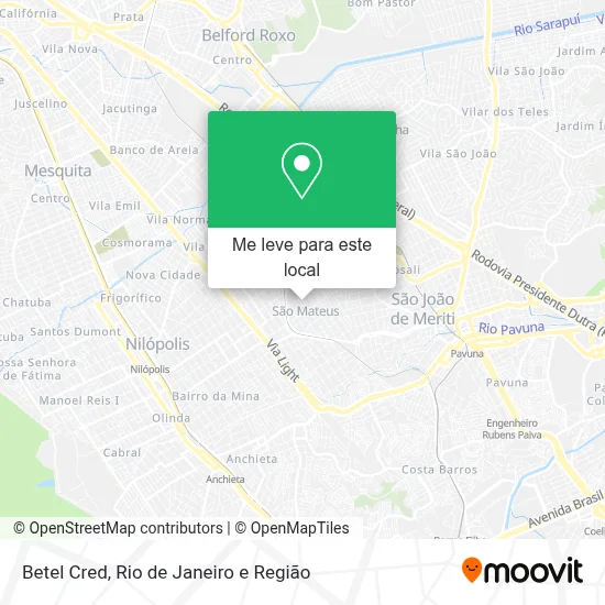 Betel Cred mapa