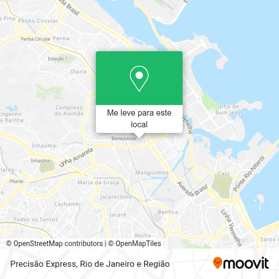 Precisão Express mapa
