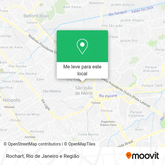 Rochart mapa