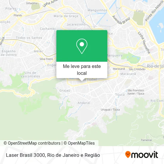 Laser Brasil 3000 mapa