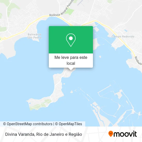 Divina Varanda mapa