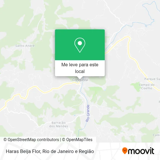 Haras Beija Flor mapa