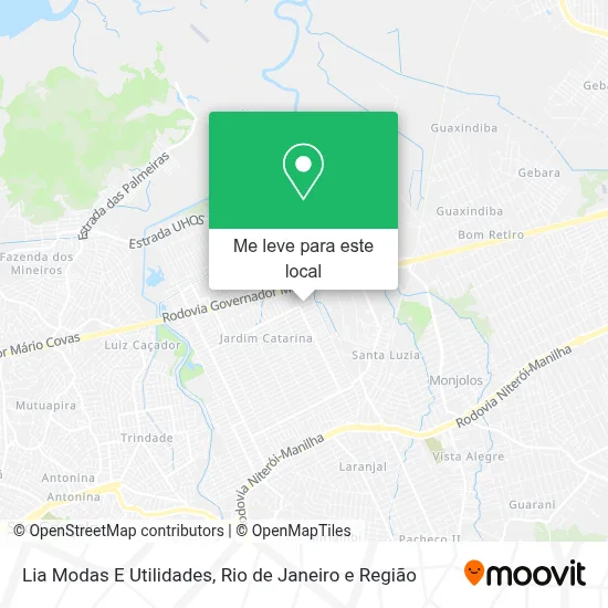 Lia Modas E Utilidades mapa