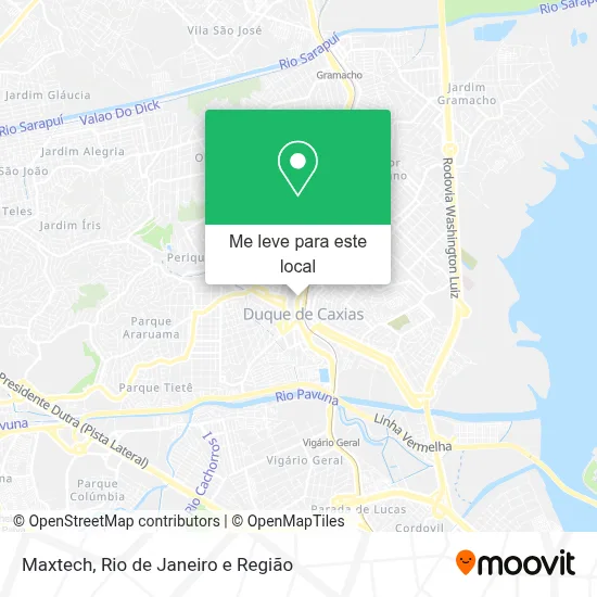 Maxtech mapa