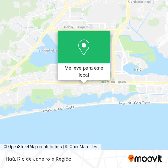 Itaú mapa