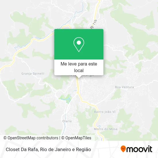 Closet Da Rafa mapa