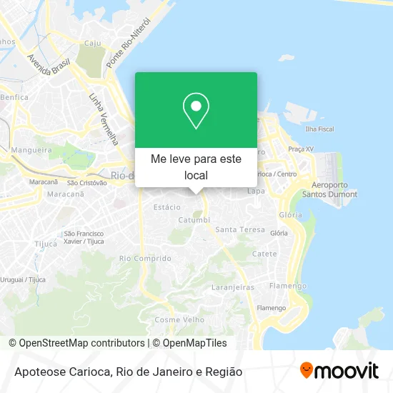 Apoteose Carioca mapa