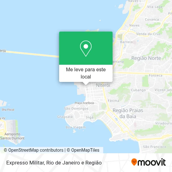 Expresso Militar mapa