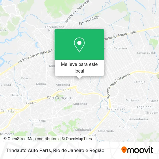 Trindauto Auto Parts mapa