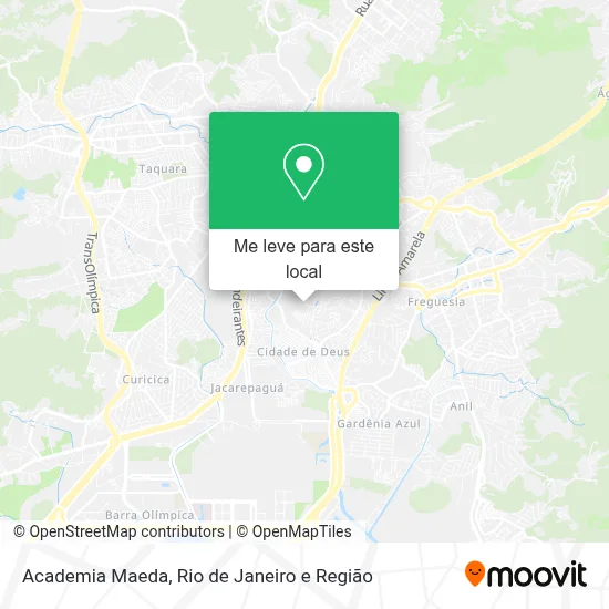 Academia Maeda mapa