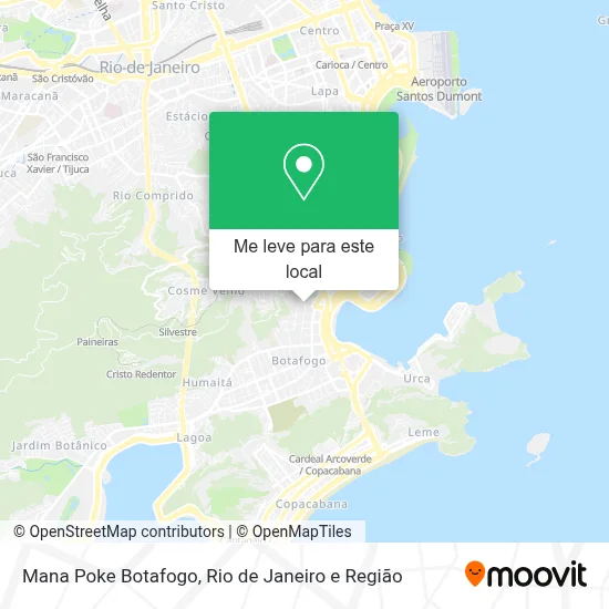 Mana Poke Botafogo mapa