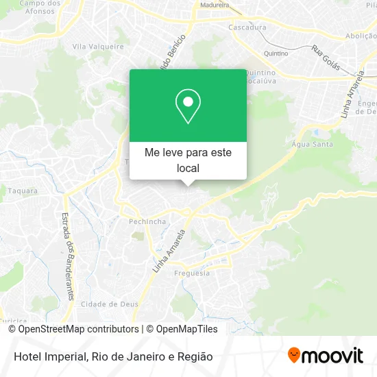 Hotel Imperial mapa