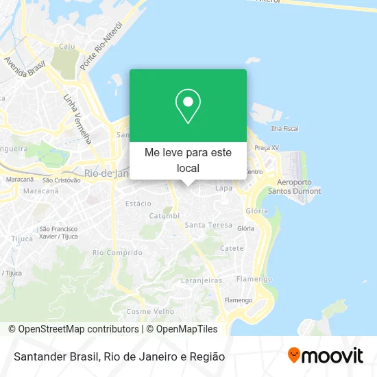 Santander Brasil mapa