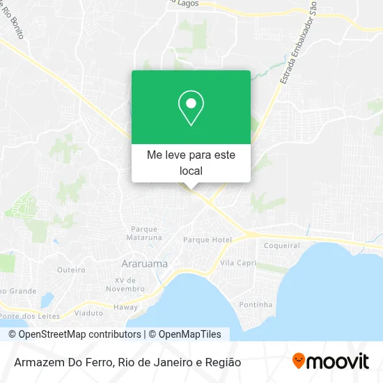 Armazem Do Ferro mapa
