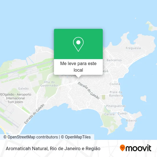 Aromaticah Natural mapa