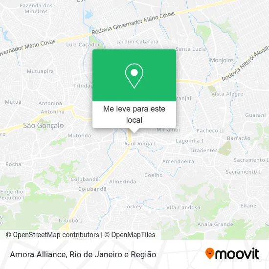 Amora Alliance mapa