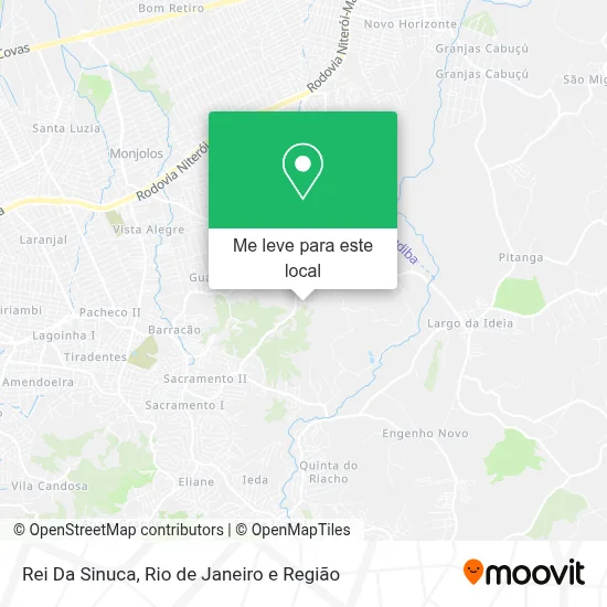 Rei Da Sinuca mapa