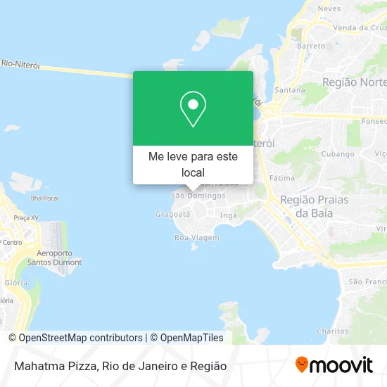Mahatma Pizza mapa