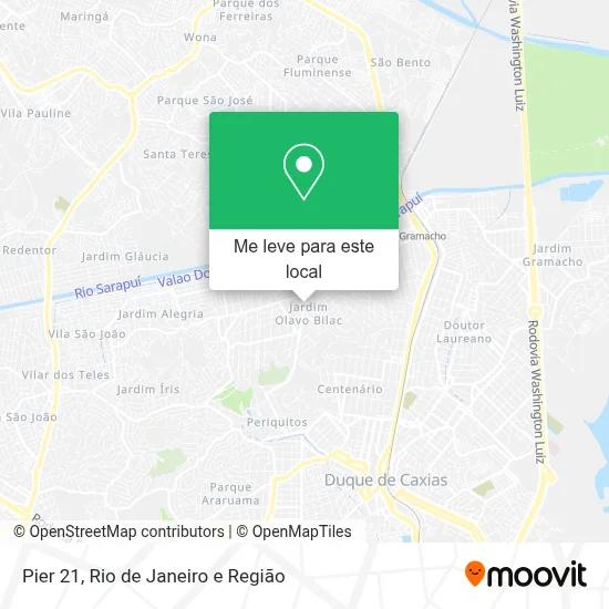 Pier 21 mapa