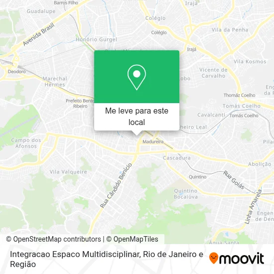 Integracao Espaco Multidisciplinar mapa