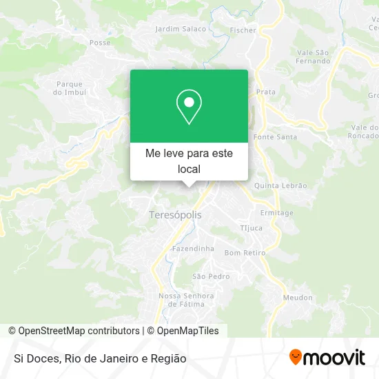 Si Doces mapa
