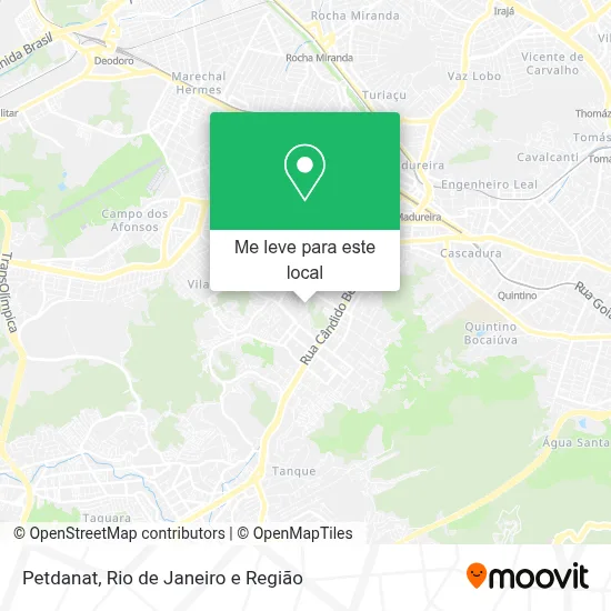 Petdanat mapa