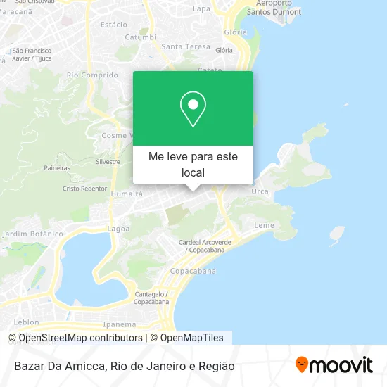Bazar Da Amicca mapa