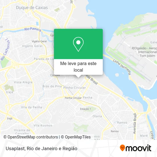Usaplast mapa