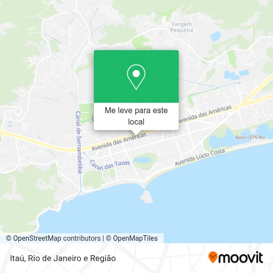 Itaú mapa