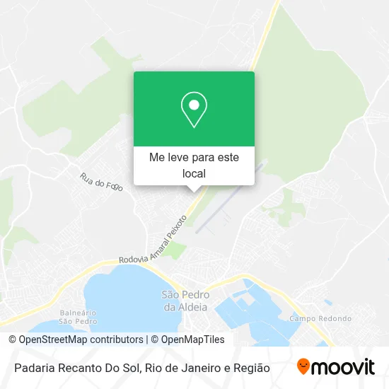 Padaria Recanto Do Sol mapa