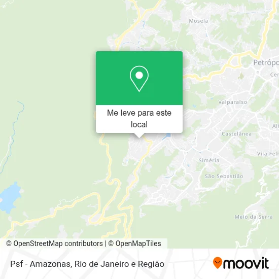 Psf - Amazonas mapa