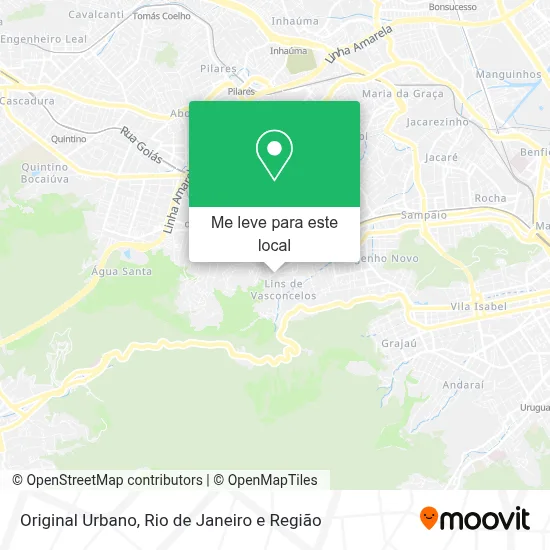 Original Urbano mapa