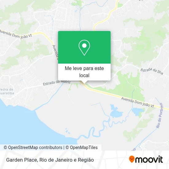 Garden Place mapa