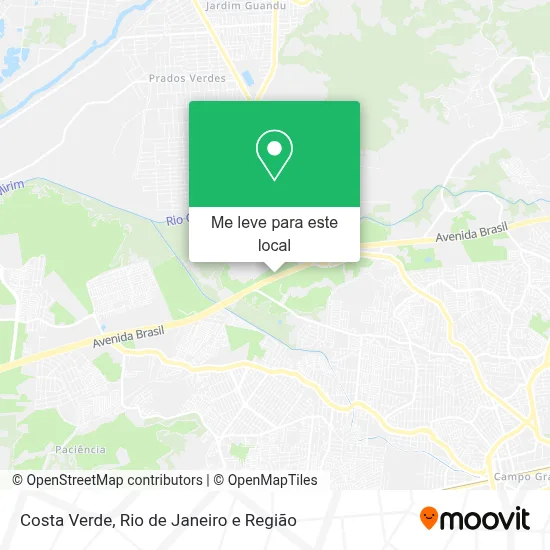 Costa Verde mapa