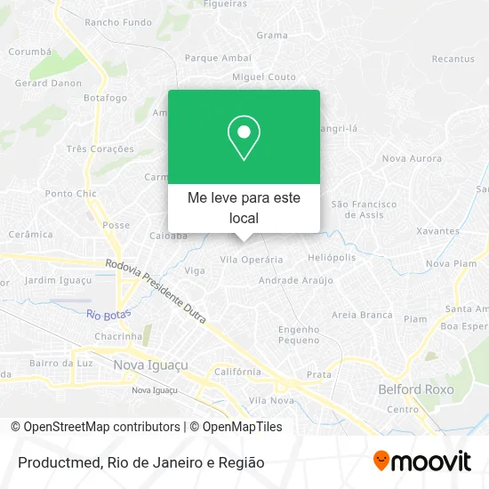 Productmed mapa