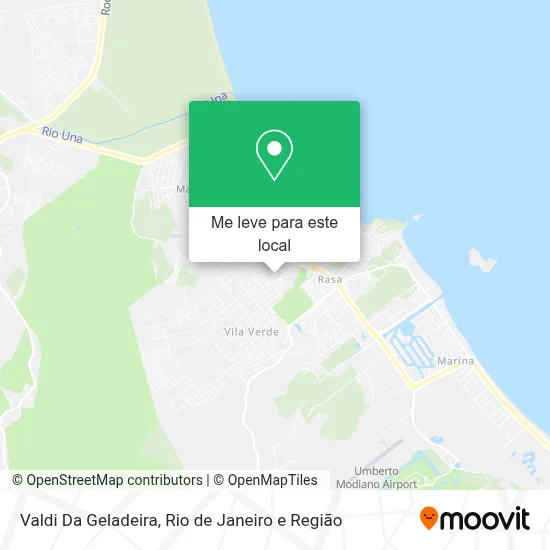 Valdi Da Geladeira mapa