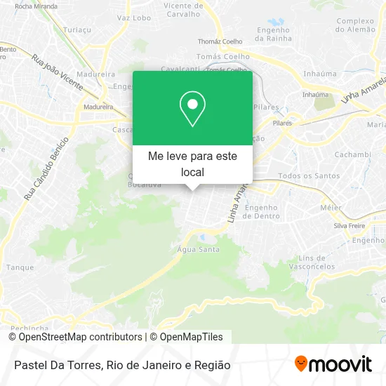Pastel Da Torres mapa