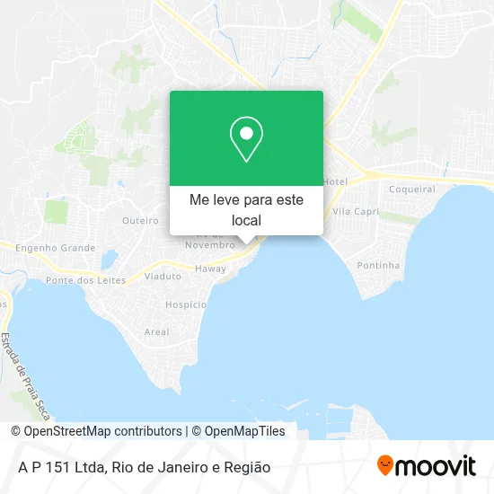 A P 151 Ltda mapa