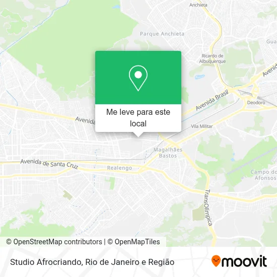 Studio Afrocriando mapa