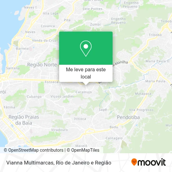 Vianna Multimarcas mapa