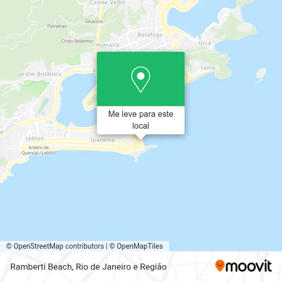 Ramberti Beach mapa