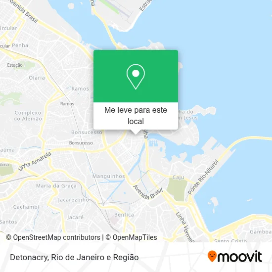 Detonacry mapa