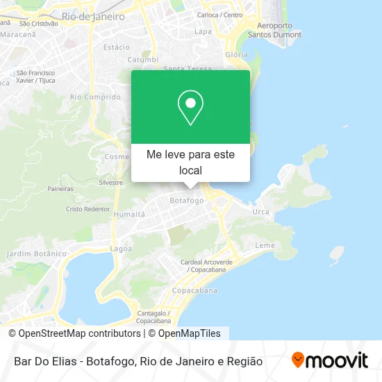 Bar Do Elias - Botafogo mapa