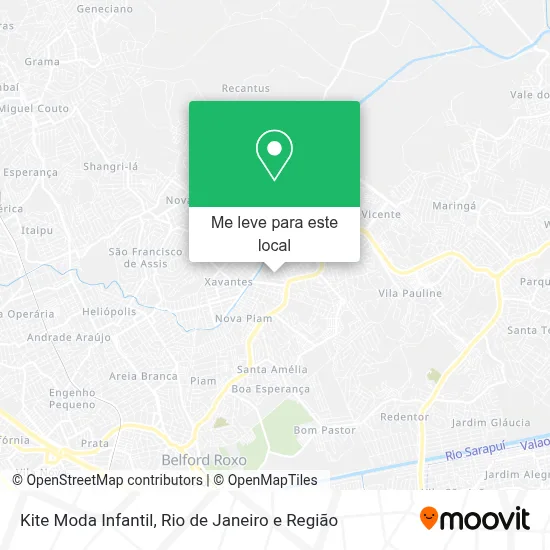 Kite Moda Infantil mapa