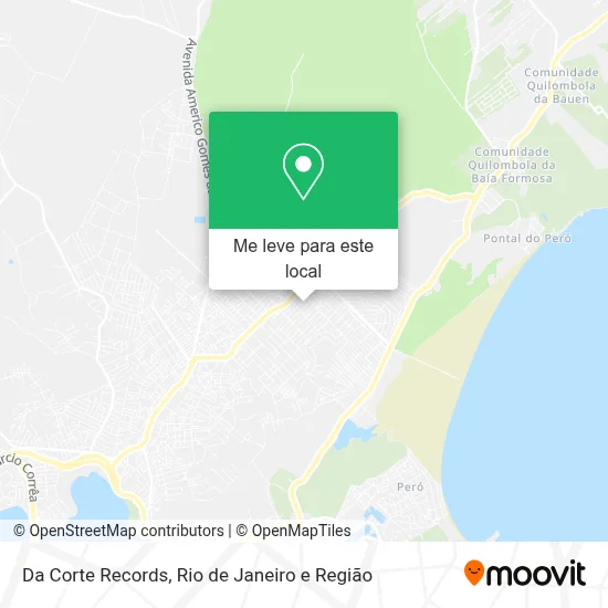 Da Corte Records mapa