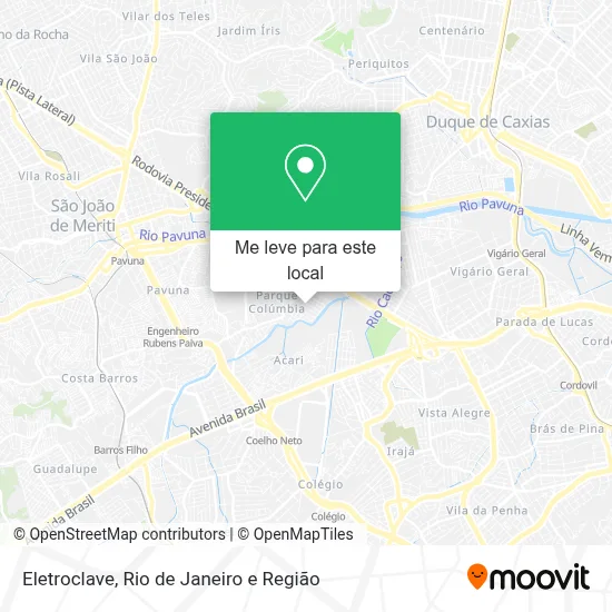 Eletroclave mapa
