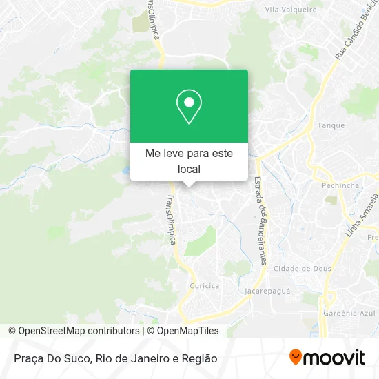 Praça Do Suco mapa