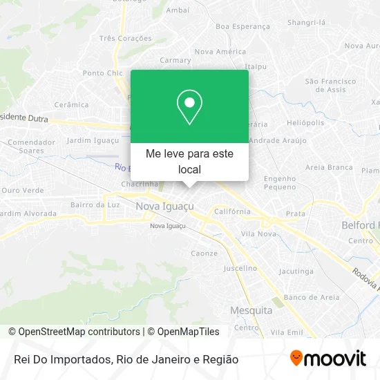 Rei Do Importados mapa
