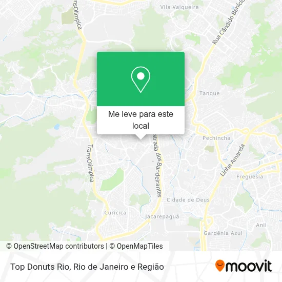 Top Donuts Rio mapa